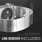 Titanium Apple Watch Band – Metal Replacement Strap for Series 1-10 and Ultra