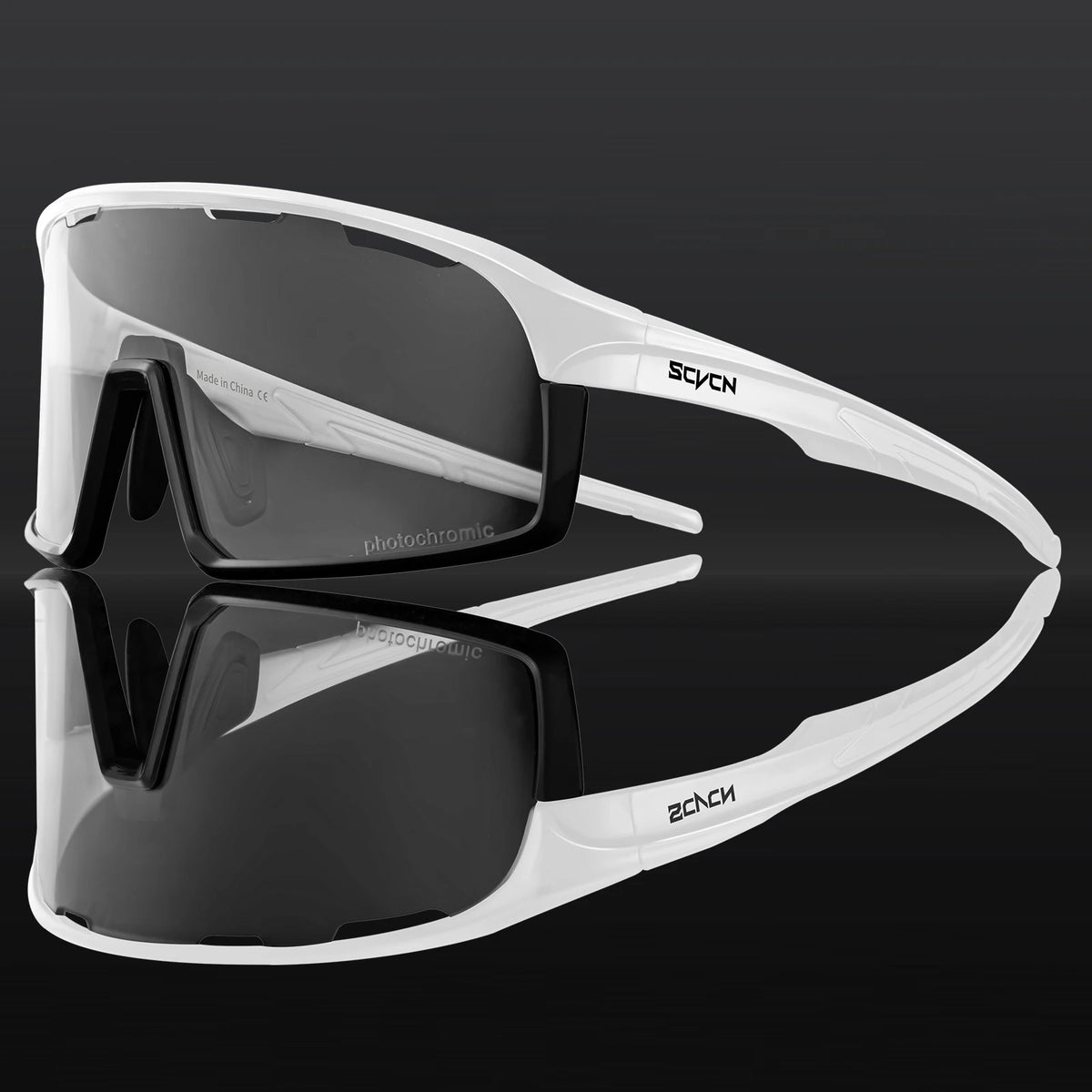 Photochromic Cycling Sunglasses – UV400 Protective Eyewear for MTB Sports