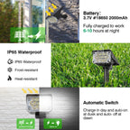 Adjustable Solar Garden Spotlights – IP65 Waterproof LED for Outdoor Lighting