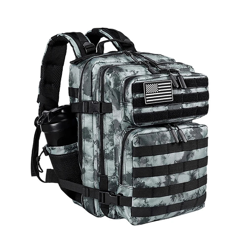 35L Tactical Gym Backpack – Durable Sports Rucksack for Fitness and Travel