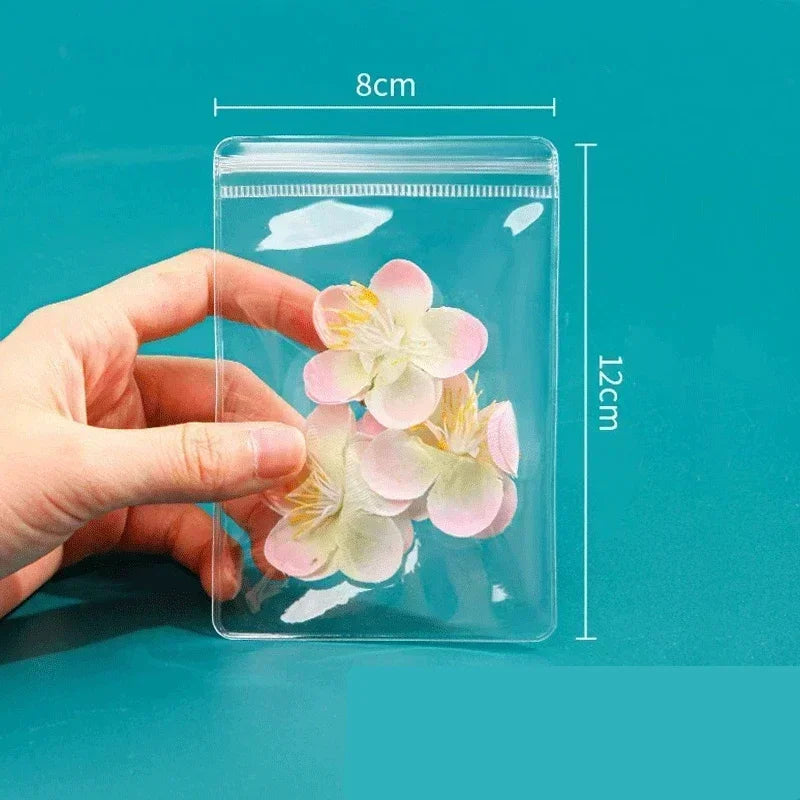 Transparent PVC Zip Jewelry Pouches – Anti-Oxidation Bags for Storage