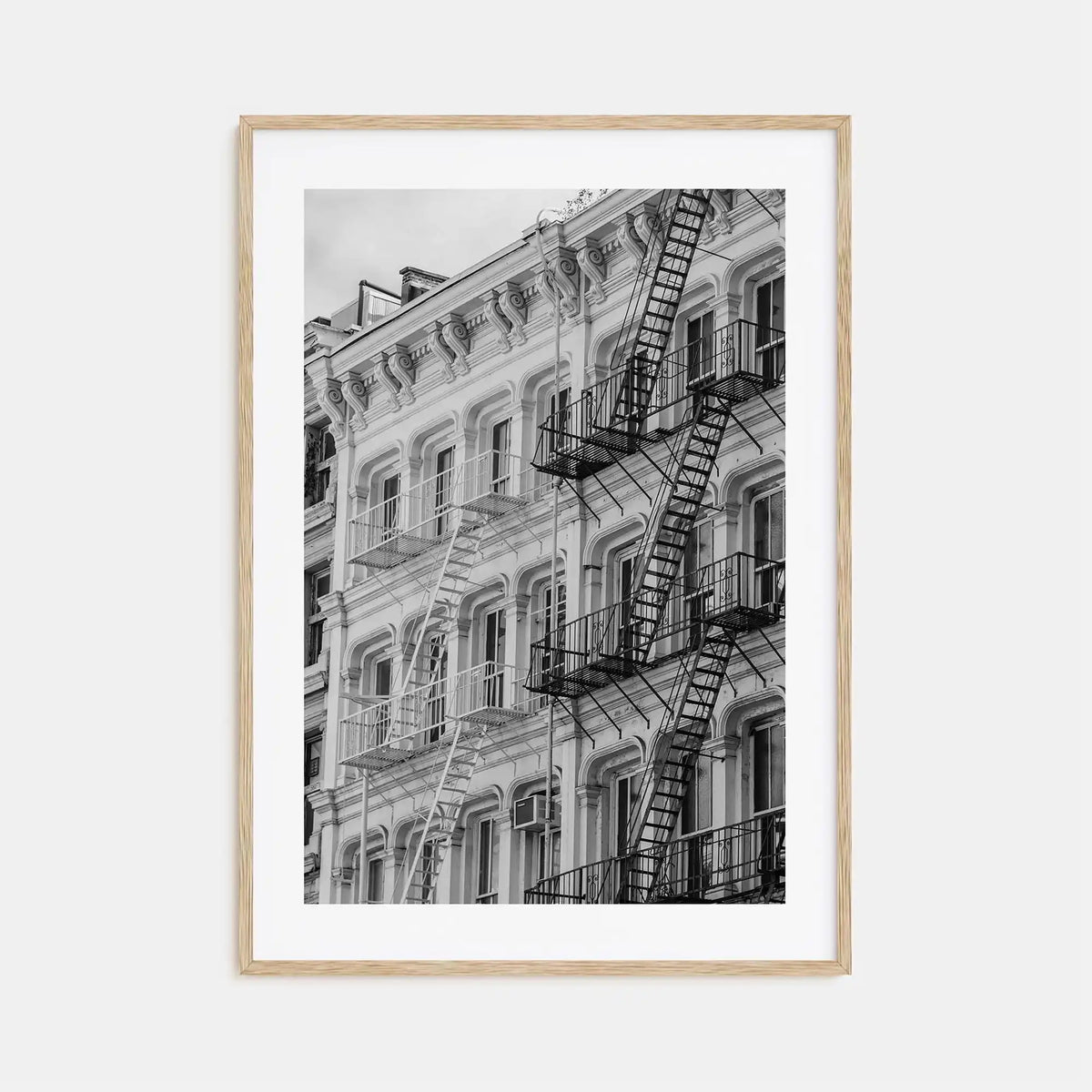 NYC Map Canvas Wall Art – Black and White Cityscape Print for Home Decor