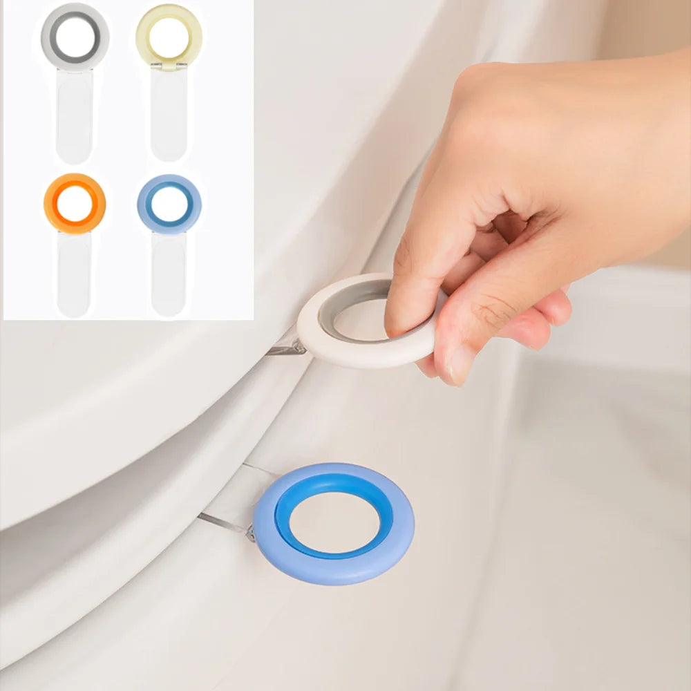 Sanitary Toilet Seat Lifter – Hygienic Handle for Germ-Free Bathroom Use