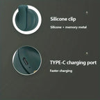 Portable Bladeless Waist Fan – 3-Speed Silent Cooling for Outdoor Work