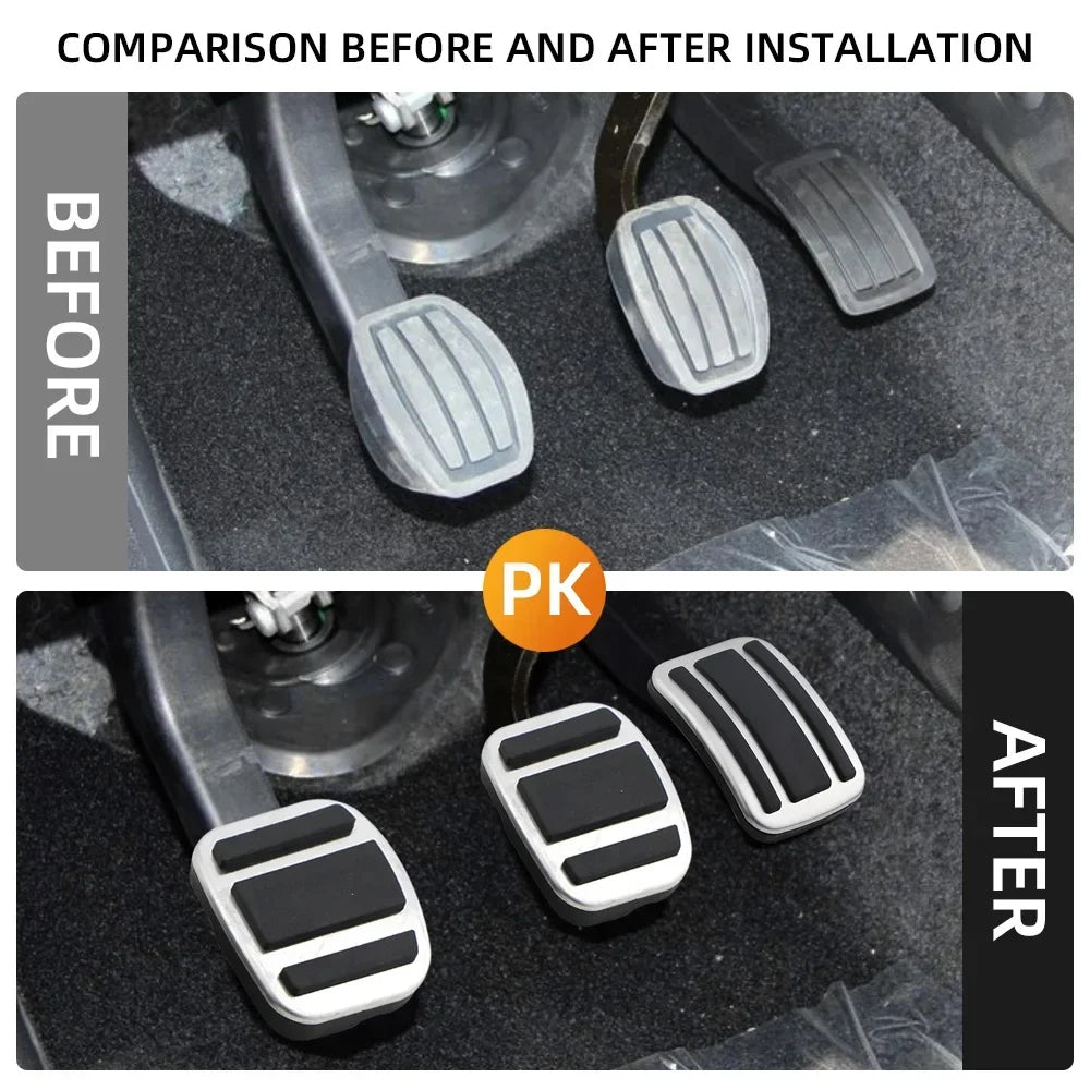 Non-Slip Car Pedal Pads – Brake Accelerator Covers for Peugeot and Citroen