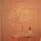 108 LED Bonsai Tree Light – Colorful USB Battery Decor for Home Bedroom Christmas