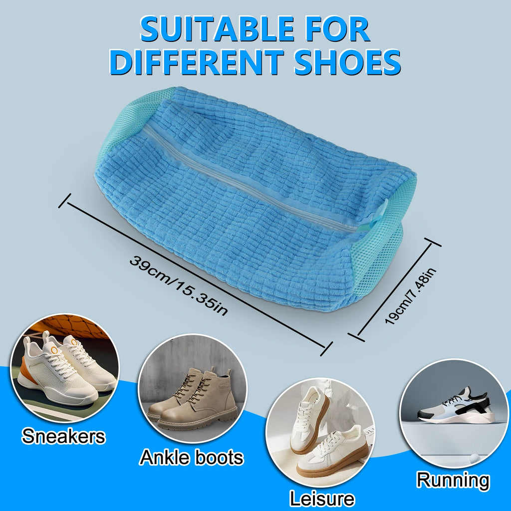 Mesh Washing Shoes Bag – Anti-Deformation Laundry Organizer for Sneakers