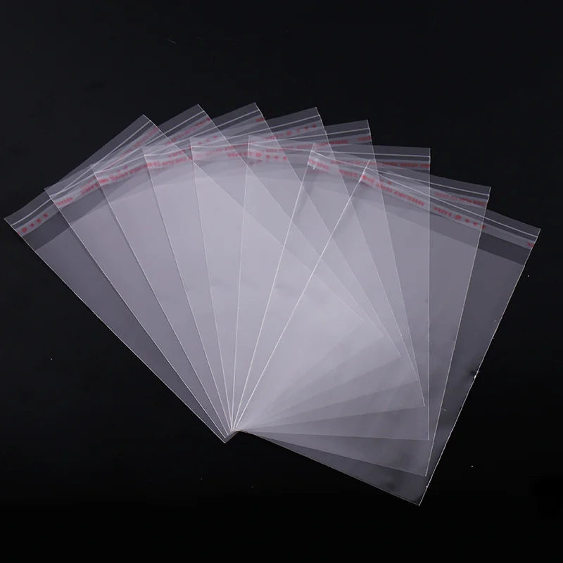 Self-Adhesive OPP Bags – Transparent Plastic for Jewelry Candy Packaging