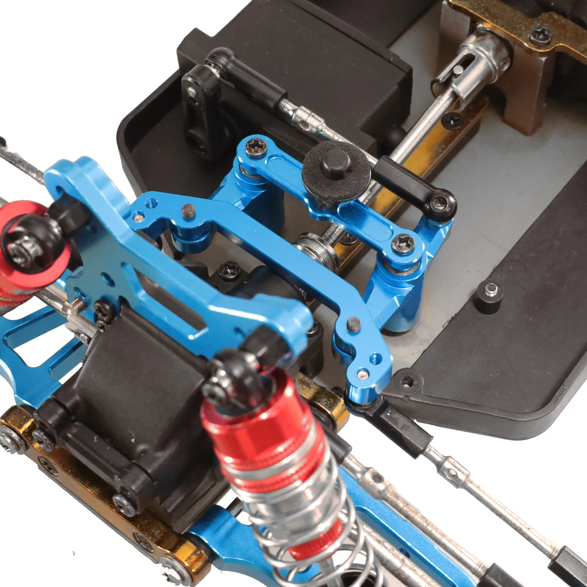 Metal Upgrade Parts – Steering and Suspension Set for RC Car