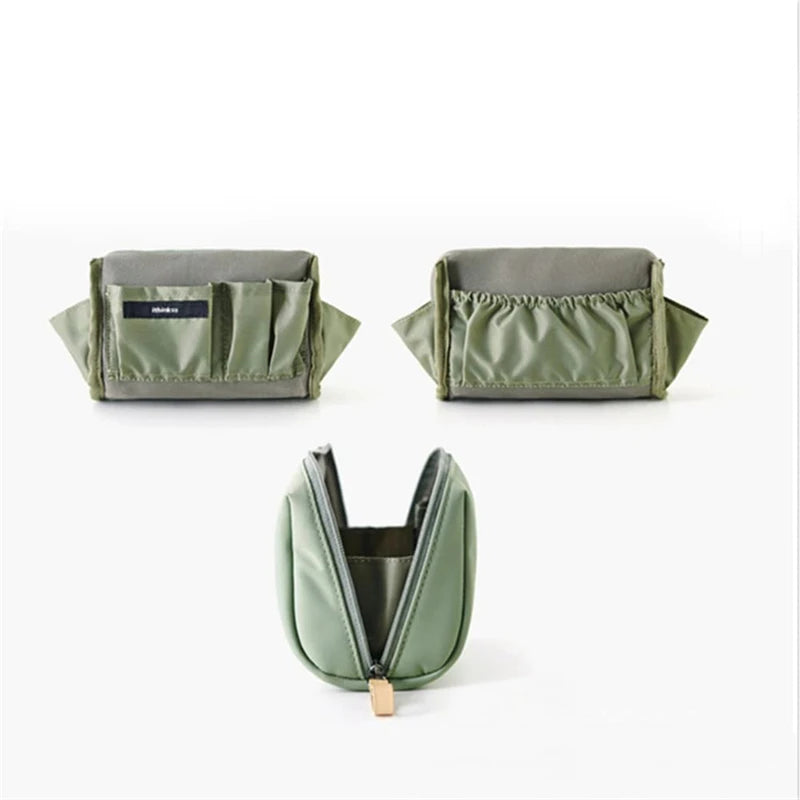 Waterproof Large Capacity Cosmetic Bag – Partitioned Travel Organizer for Makeup