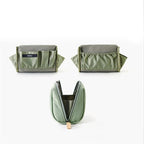 Waterproof Large Capacity Cosmetic Bag – Partitioned Travel Organizer for Makeup