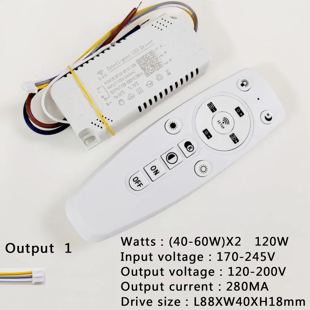 Smart LED Transformer – App Control Dimmable Driver for Ceiling Chandeliers