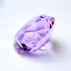 Crystal Diamond Paperweight – Large Cut Glass Gemstone for Wedding Decor