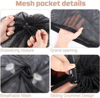 Large Mesh Laundry Bag – 60x90cm Drawstring Organizer for Washing Clothes