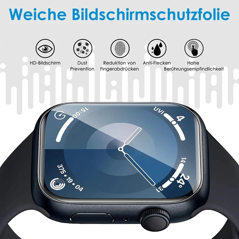 Hydrogel Screen Protector – Scratch Resistant Film for Apple Watch Series