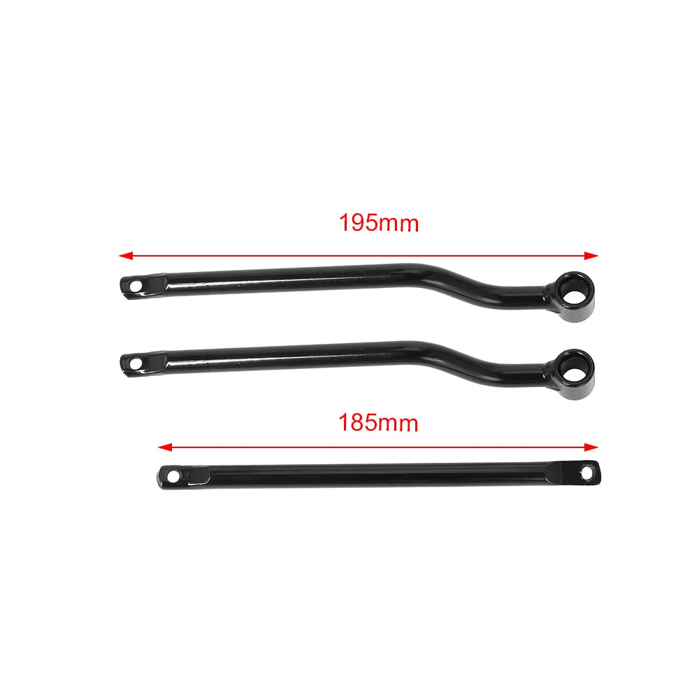 Universal Motorcycle Saddlebag Support Brackets – Side Luggage Mounts for Cruiser