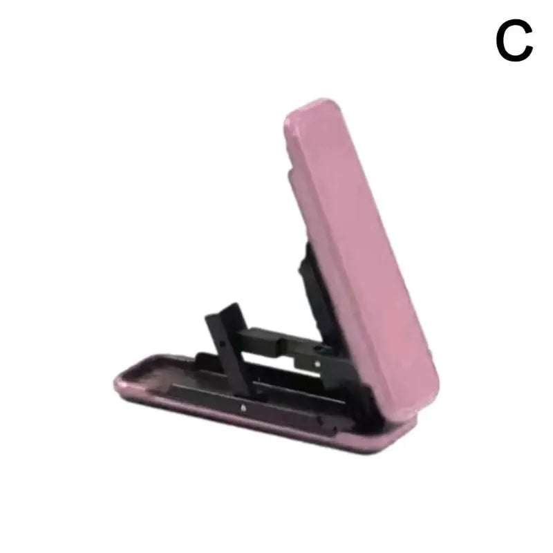 Aluminum Foldable Phone Stand – Adjustable Desktop Mount for Mobile Devices