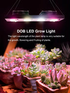 Full Spectrum LED Grow Light – Hydroponic Lamp for Indoor Plant Cultivation