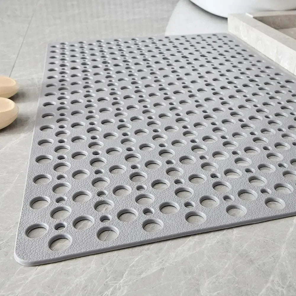 Anti Mould Rubber Bath Mat – Non Slip Shower Accessory for Bathroom Safety