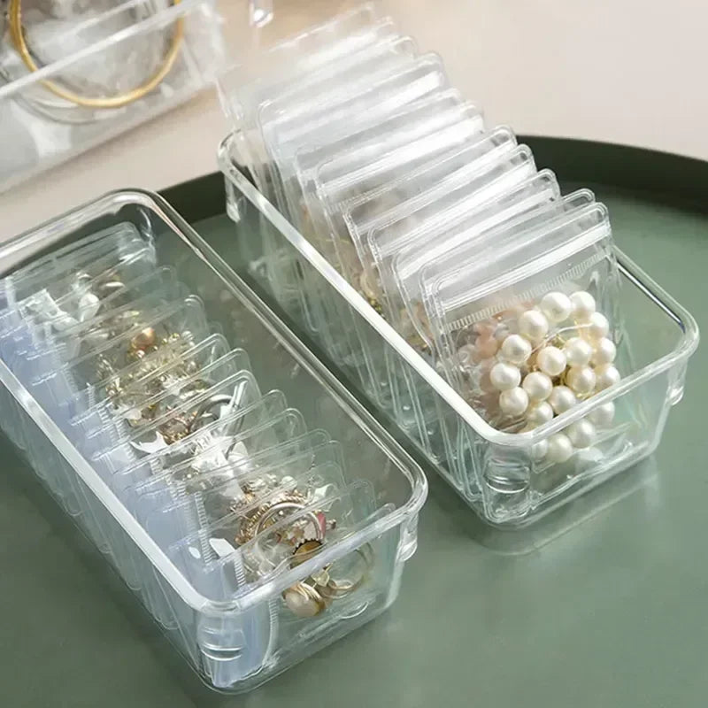 Transparent PVC Jewelry Pouches – Anti-Oxidation Bags for Storage