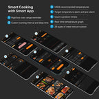 Wireless Meat Thermometer – WiFi and Bluetooth BBQ Probe for Cooking