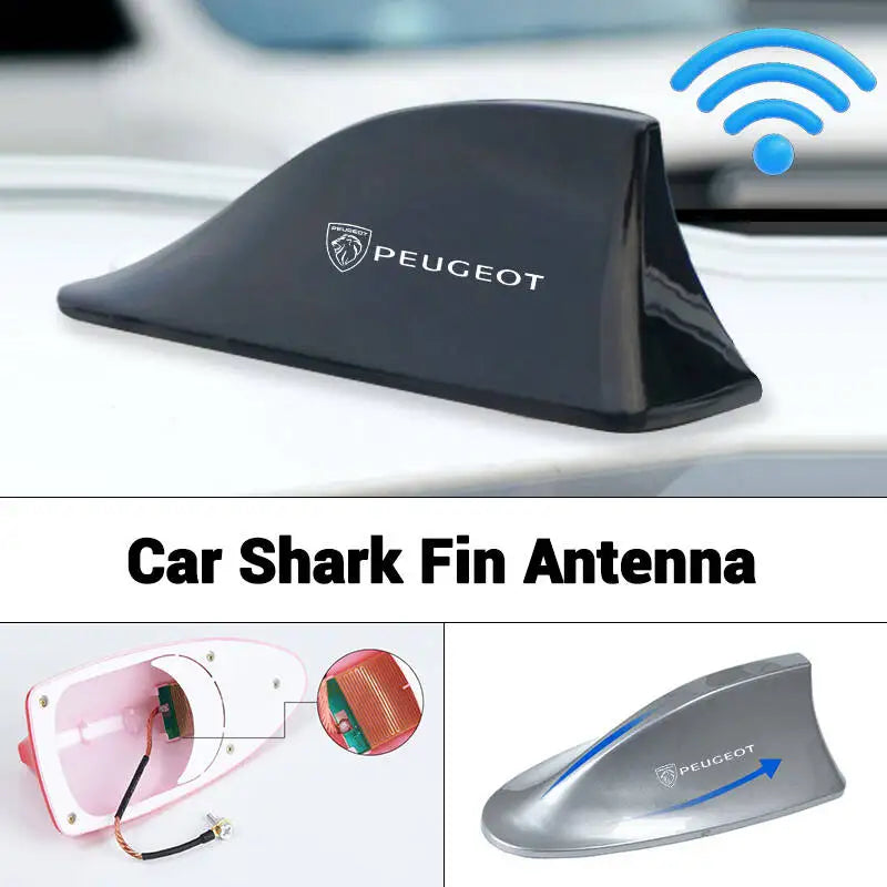Shark Fin Roof Antenna – Signal Boosting Aerial for Peugeot Models