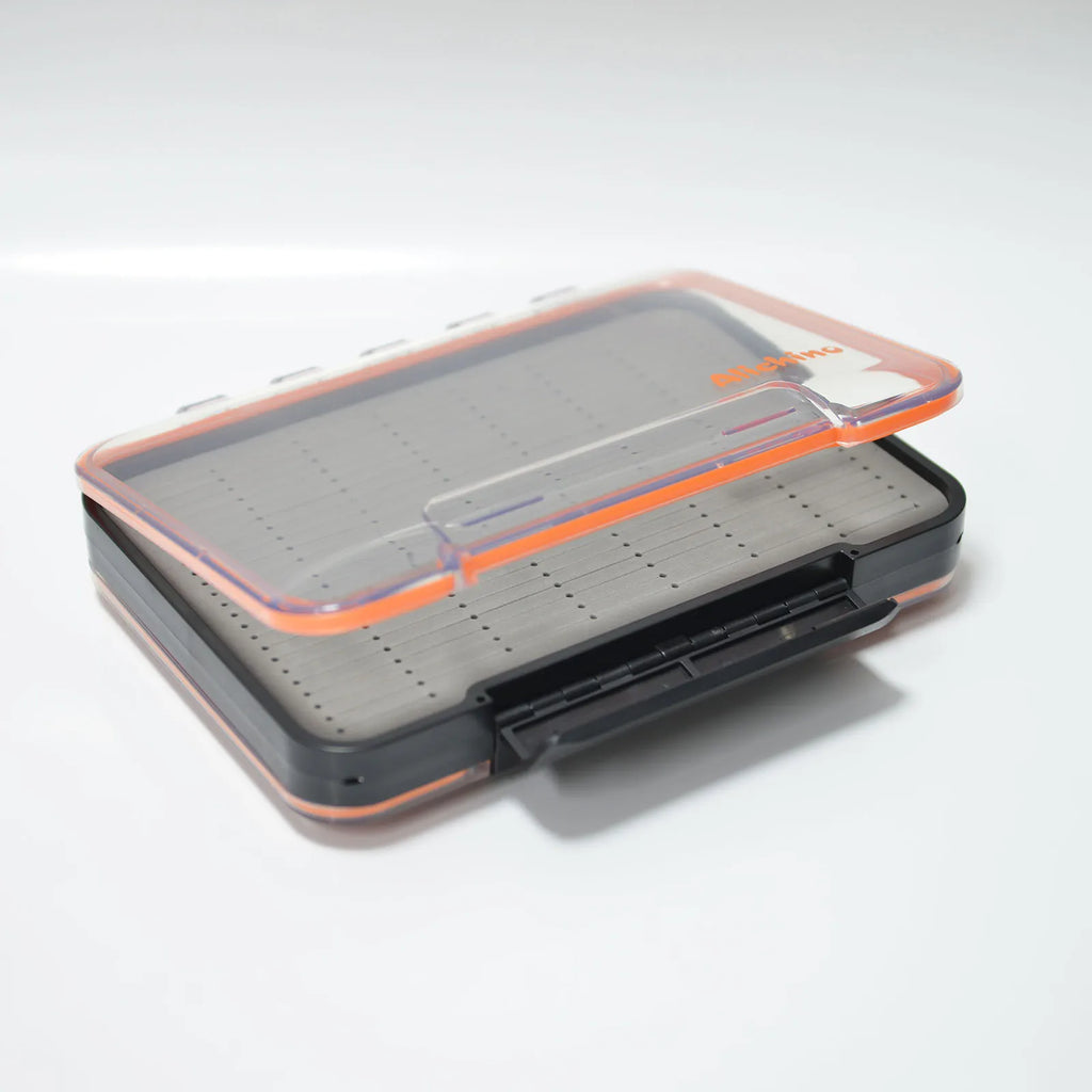 Waterproof Two-Sided Fly Box – Transparent Storage for Fishing Jig Lures
