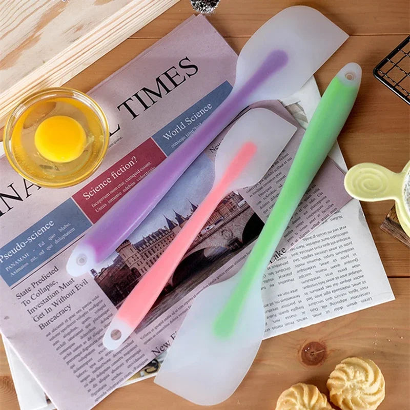 Silicone Spatula – Nonstick Heat Resistant Tool for Cake Baking and Cooking
