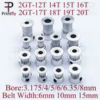 GT2 Timing Pulley – Precision Metal Gear for 3D Printer Drive Belts