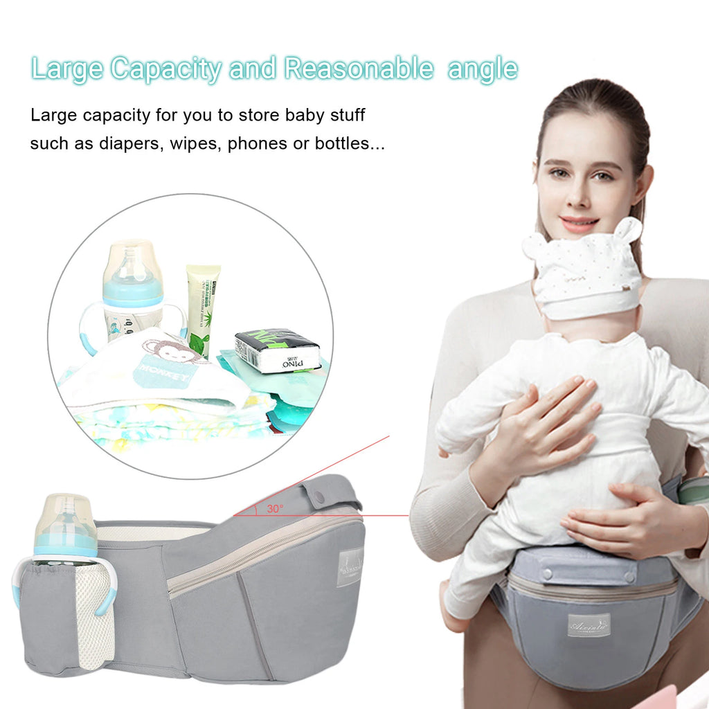 Ergonomic Baby Carrier – Multifunctional Waist Stool for Infant to Toddler