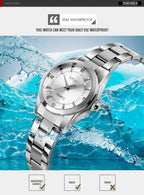 Minimalist Quartz Watch – Slim Analog Wristwatch for Women