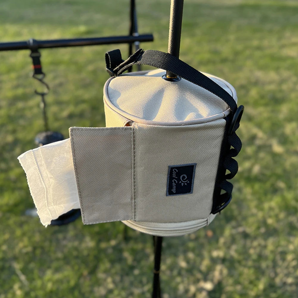 Portable Camping Tissue Case – Hanging Napkin Holder for Outdoor Hiking