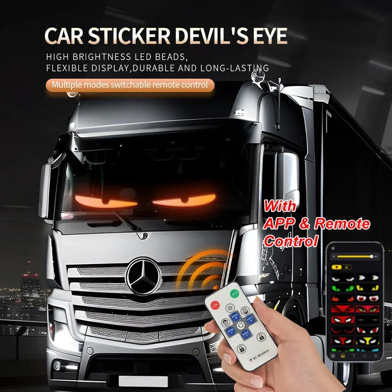 LED Pixel Panel Display – Flexible Scrolling Screen for Car Windshield