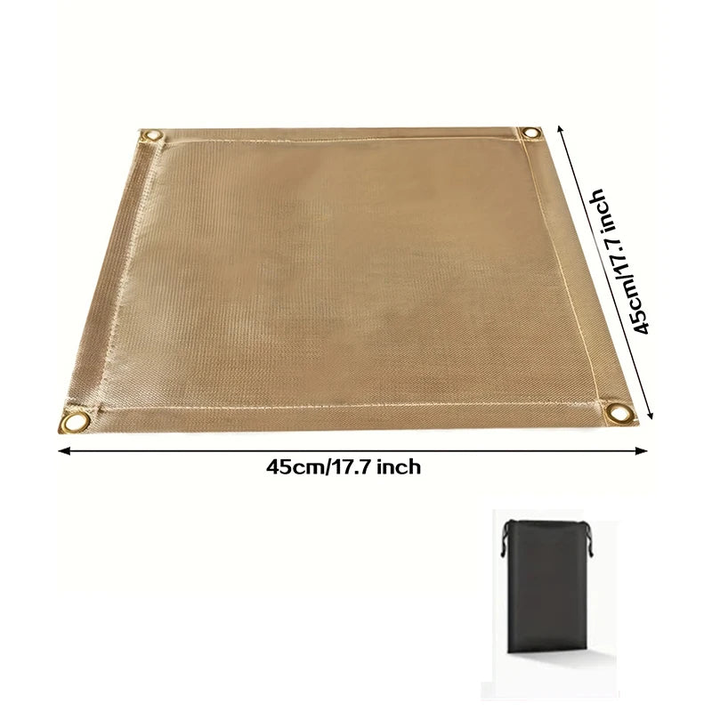 Fireproof Grill Mat – Heat Resistant Protective Pad for Outdoor BBQ Camping