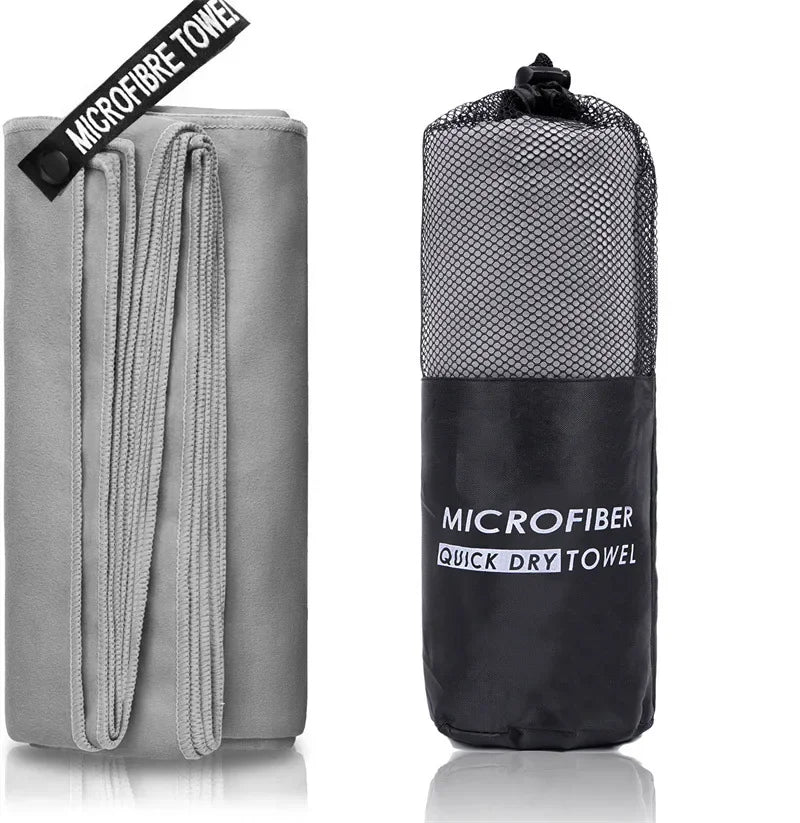Quick-Drying Microfiber Sports Towel – Compact Travel Gear for Gym and Camping
