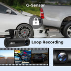 4K WiFi Dash Cam – UHD Car Video Recorder for 24H Parking Surveillance