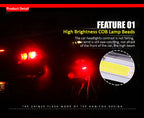 USB Rechargeable LED Bike Tail Light – Waterproof Safety Lamp for Cycling