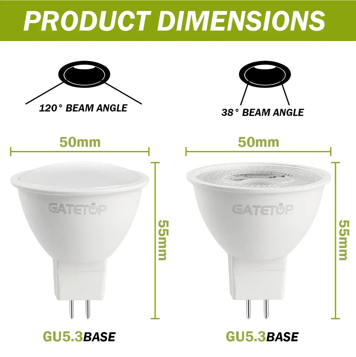 LED MR16 Spotlight Bulbs – Energy Efficient Lighting for Home Replacement