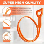 Drain Snake Hair Clog Remover – Flexible Sewer Tool for Bathroom Sink Blockages
