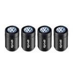 Alloy Tire Valve Caps – Dust Cover Accessories for Volkswagen Car Wheels