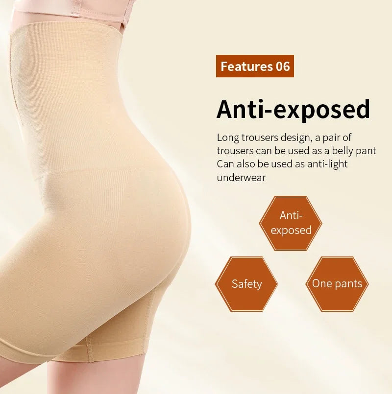 High Waist Butt Lifter – Seamless Tummy Control Shapewear for Women