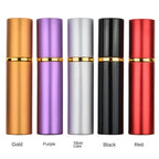 Aluminum Perfume Atomizer – 10ml Refillable Spray Bottle for Travel