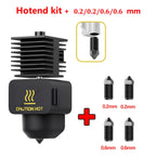 Hardened Steel Hotend Kit – High Speed Nozzle Assembly for 3D Printers