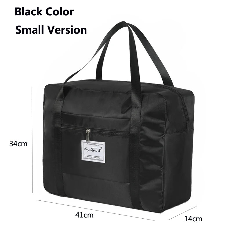 Foldable Travel Duffel Bag – Large Waterproof Carry-on for Airline Trips