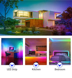 Addressable RGB LED Strip – Programmable WS2811 COB Light for Home Decor