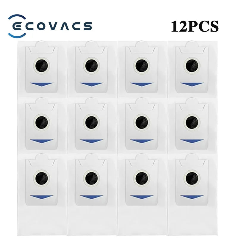 Robot Vacuum Replacement Kit – Dust Bags and Brushes for Ecovacs X5 OMNI