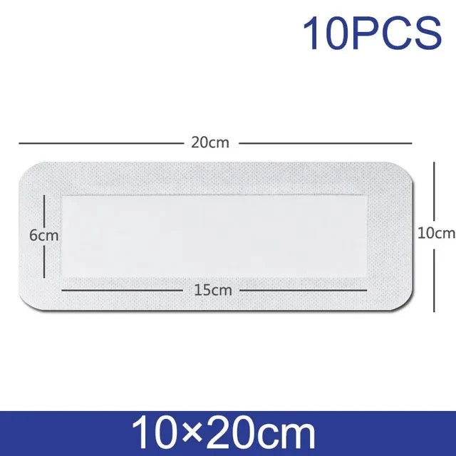 Sterile Adhesive Bandages – Waterproof Wound Dressing for First Aid Kits