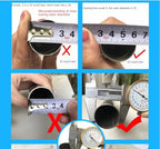 Round Steel Pipe End Caps – Protective Tubing Inserts for Furniture Legs