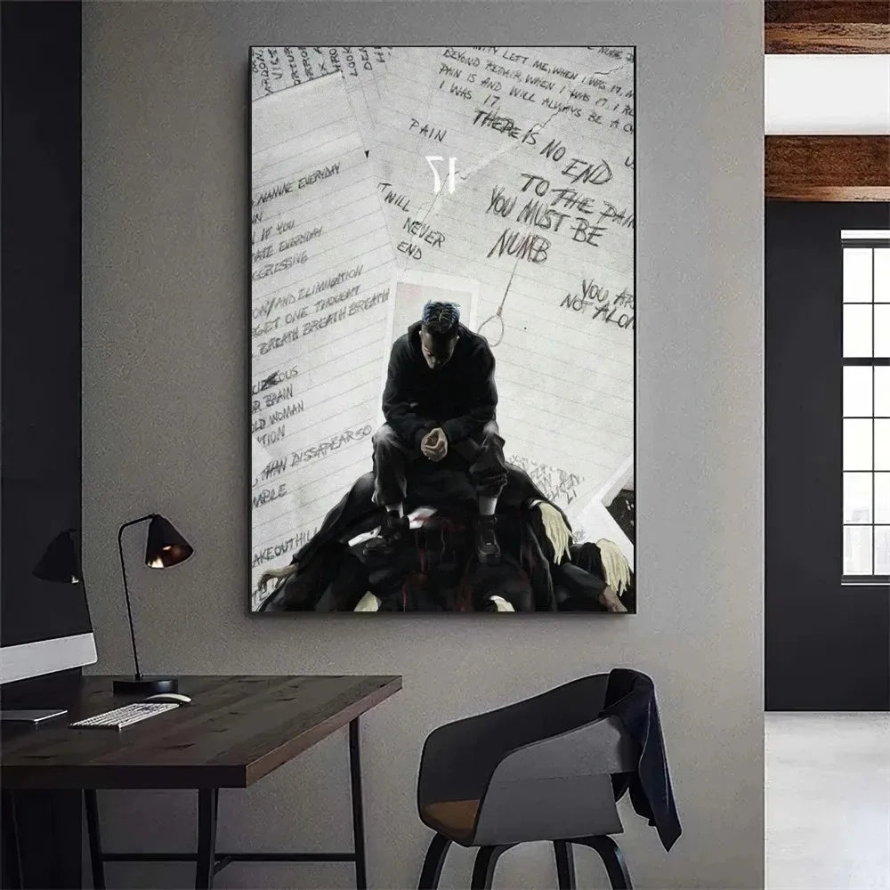 XXXTentacion 17 Canvas Print – Wall Art for Music Fan Home Decor