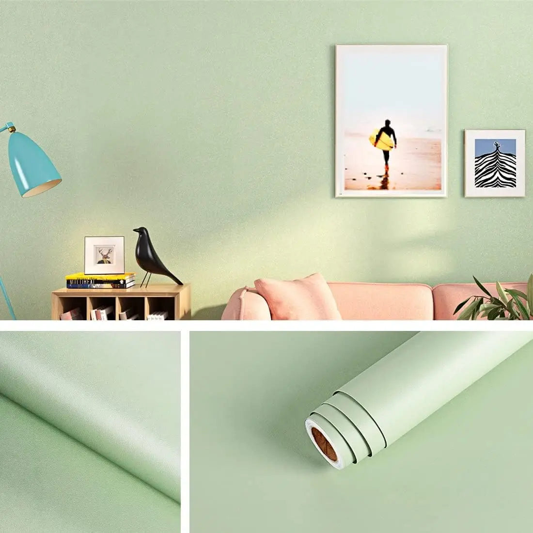Self-Adhesive Vinyl Wallpaper – Waterproof Film for Kitchen and Bathroom Decor